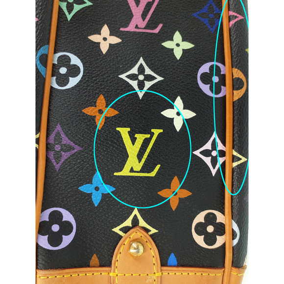 Louis Vuitton Monogram Greta Shoulder Bag Multicolor - Picture 9 of 9